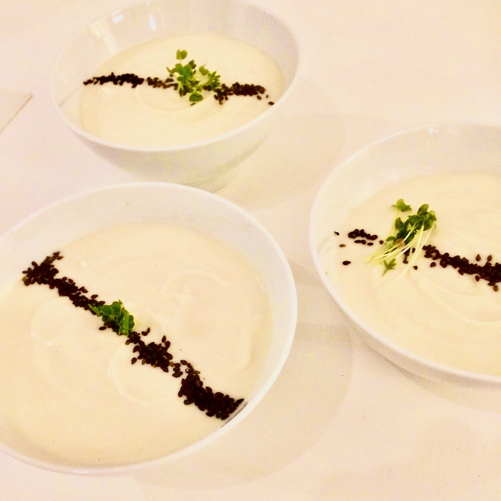 Cashew Cream Cauliflower Soup | Seaweed Agogo